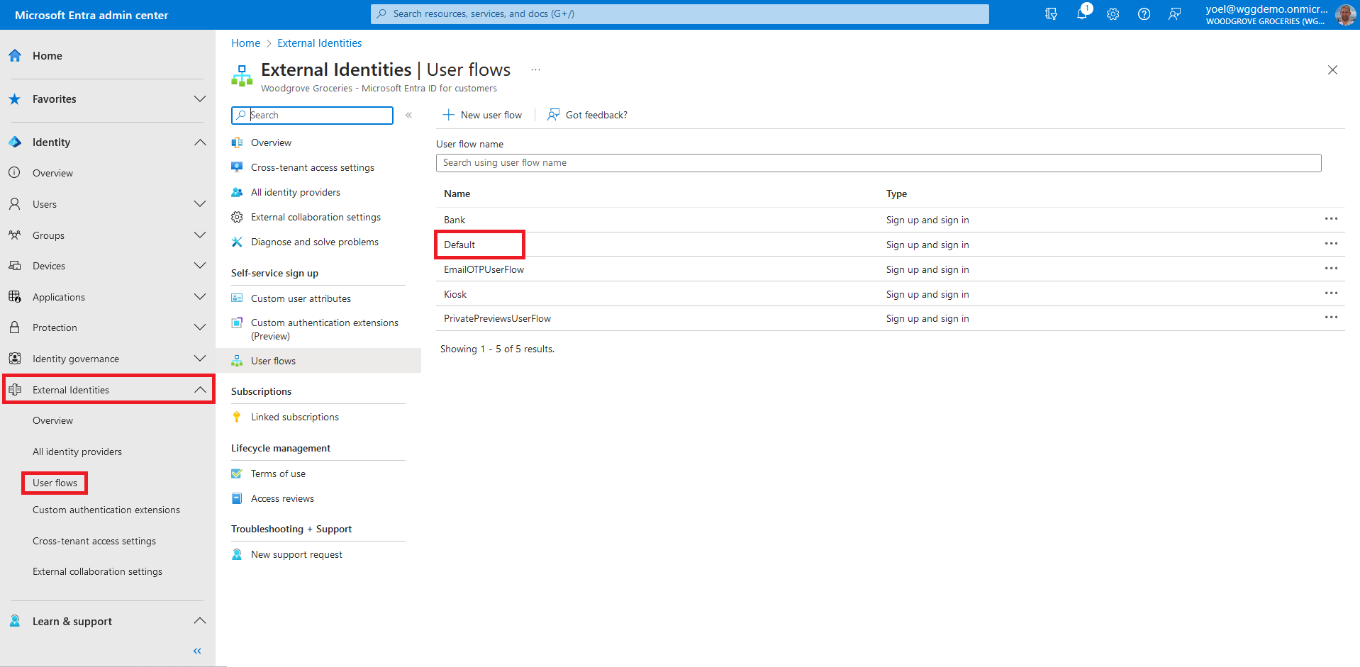 Custom user attributes