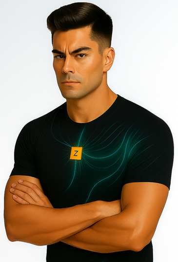 Men’s and woman’s short sleeve smart mesh fabric stretch athletic top